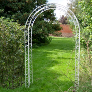 Rustic Cream Arch - Charming Ornamental Country Arch by Ascalon