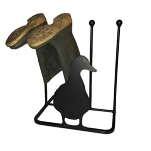Two Pair Boot Stand Front Facing Duck