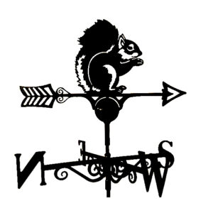 Squirrel Weathervane - Quality Poppy Forge Feature Weathervane