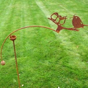 Balancing Bird Garden Ornaments - Poppy Forge Wind Rockers