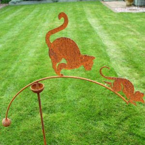 Cat Garden Ornaments - Poppy Forge Balancing Wind Rockers