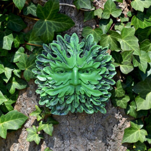 Greenman Wall Art | Set of 2 Greenman Majesty Wall Plaques