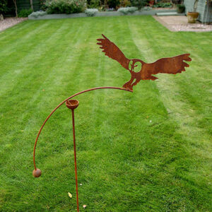 Owl Wind Rocker - Poppy Forge Single Ball Ready Rust Wind Rocker