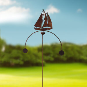 Sailing Garden Décor - Sailing Boat Double Disc Wind Rocker