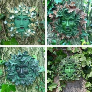 Selection of Greenman Wall Plaques