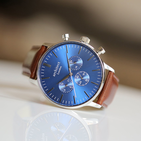 Multi-Zone Personalised Watch | Architect Motivator in Your Handwriting