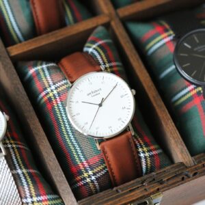 Classic Leather Strap Mens Watch - Architect Zephyr