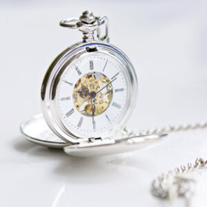 Dual Opening Pocket Watch - Engraved for Him