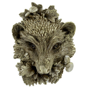 Hedgehog Plaque - Charming Woodland Wall Art for the Garden & Home