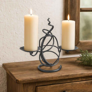 Handmade Double Tangle Candle Holder