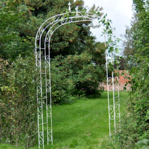 Cream Gothic Garden Arch by Ascalon