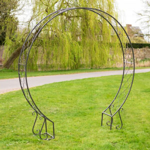 Moon Gate Garden Arch Moroccan Inspired Marrakech Circular Arch