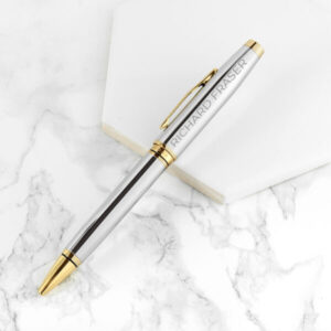 Gold Chrome Cross Coventry Pen - Engraved