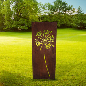 Decorative Garden Screens | Poppy Forge Dandelion Garden Art