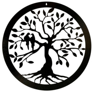 Tree Of Life Garden Art | Poppy Forge Powder Coated Garden Art