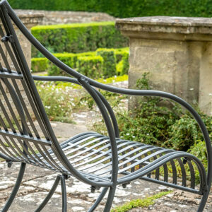 Amalfi Rocking Chair Charcoal Finish