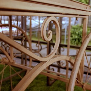 Rustic Flower Cart for the Garden