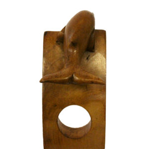 Wooden Wine Bottle Holder | Hand Carved