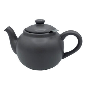 Almost Black Teapot | PLINT Handmade with Optional Heater
