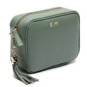 Personalised Mint Green Elie Beaumont Handbag