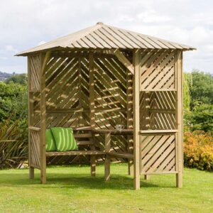 Large Corner Arbour | Stunning Brighton Wooden Arbour