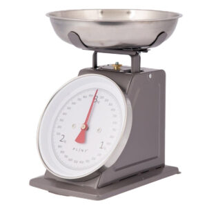 Dark Grey Retro Weighing Scales by PLINT