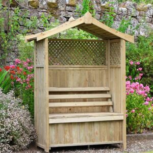 Dorset Wooden Garden Arbour by Zest