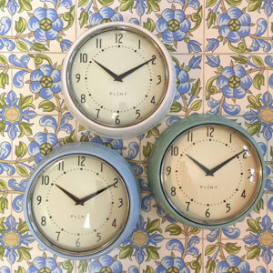 Retro Kitchen Clocks - Vintage Inspired PLINT Wall Clocks