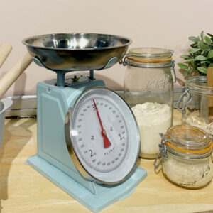 Retro PLINT Weighing Scales in Ice Blue