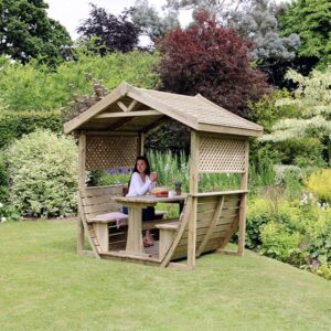 Unique Wooden Arbour - Zest Noah Arbour
