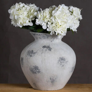 Downton Large Antique White Vase - 41cm