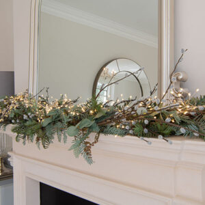 Warm White Cluster String Lights Eight Sequence