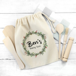 Christmas Kids Baking Set -Personalised Festive Gift