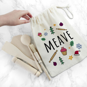 Personalised Childrens Baking Set - Festive