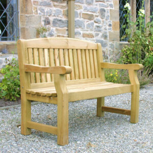 Traditional Wooden Garden Bench | Classic Emily Two Seater