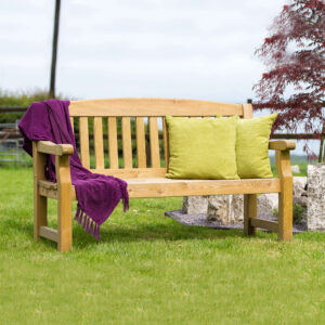 Zest Emily Three Seater Wooden Bench