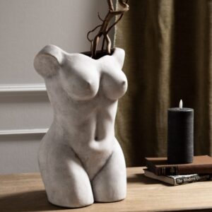 Female Figure Vase 39cm