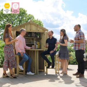 Award Winning Zest Garden Bar Set