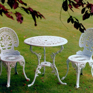Coalbrookdale Patio Set | Traditional Cast Aluminium for Two