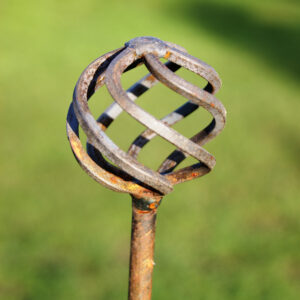 Cage Ball Plant Pins | 3 4ft or 5ft Poppy Forge Support Pins