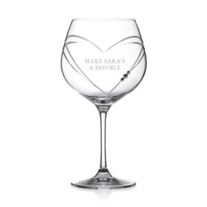 Engraved Gin Goblet