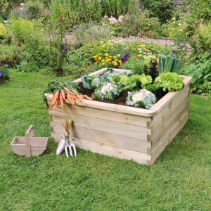 Square Wooden Sleeper by Zest - 90cm