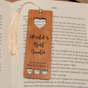 Worlds Best Auntie Bookmark