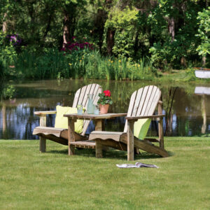Relaxing Double Garden Seat | Angled Back to Chill Together
