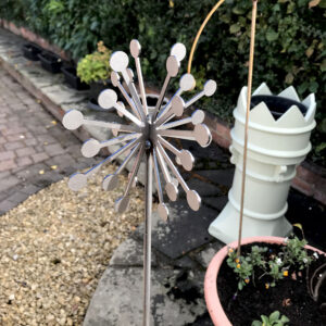Allium Garden Stakes | 3 x 4ft or 5ft 3D Steel Plant Pins