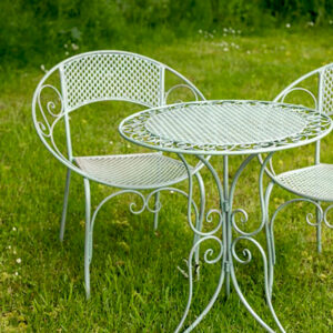 Contemporary Green Bistro Set - Aquitaine Sage