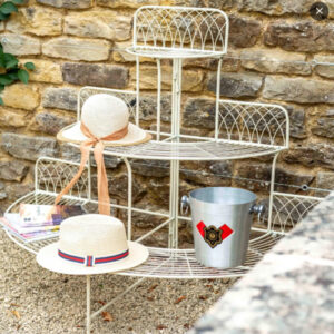 Garden Etagere | Hampton Distressed Cream