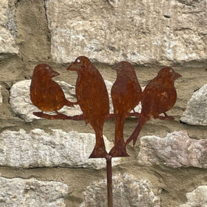 Love Doves Garden Stakes by Poppy Forge