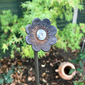 Flower Pins | 3 x 4ft or 5ft Steel Daisy Garden Stakes
