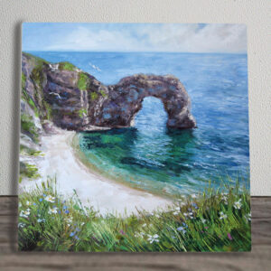 Durdle Door Art - Licensed Ceramic Tile